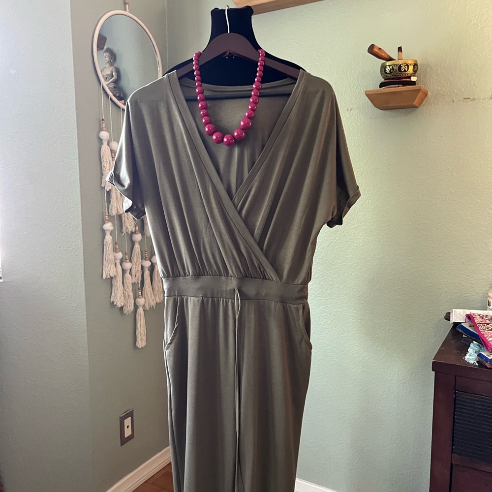 Brand new jumpsuit. 100 polyester